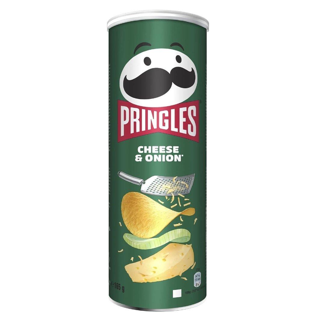 Wholesale Bulk Buy Pringles Cheese & Onion, 165g Pringles chips