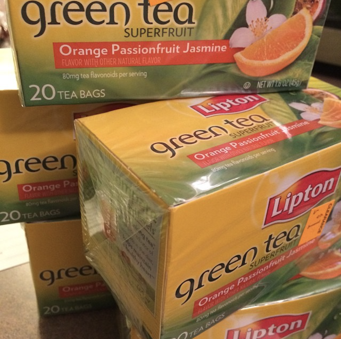 BEST BRAND LIPTON GREAN TEA 80mg PER SERVING X 20 TEA BAGS PER BOX HEALTHY BEVERAGE FOR SALE