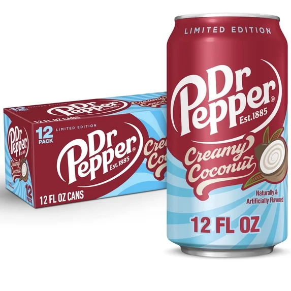DR PEPPER CREAMY COCONUT CN, 12OZ/12PKX2