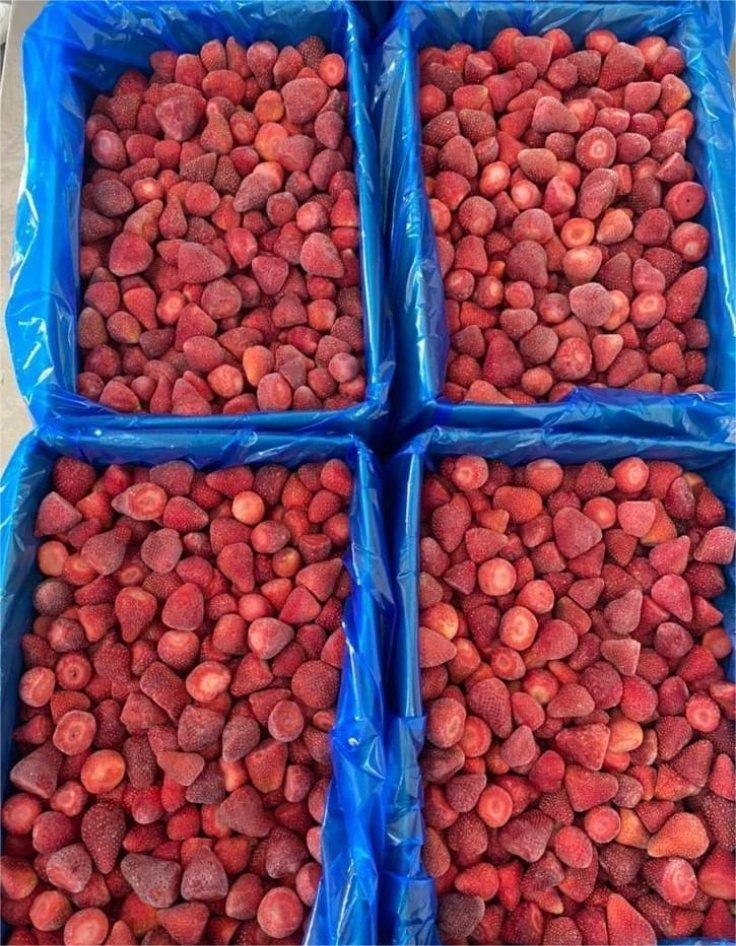 Frozen Strawberries Image 1