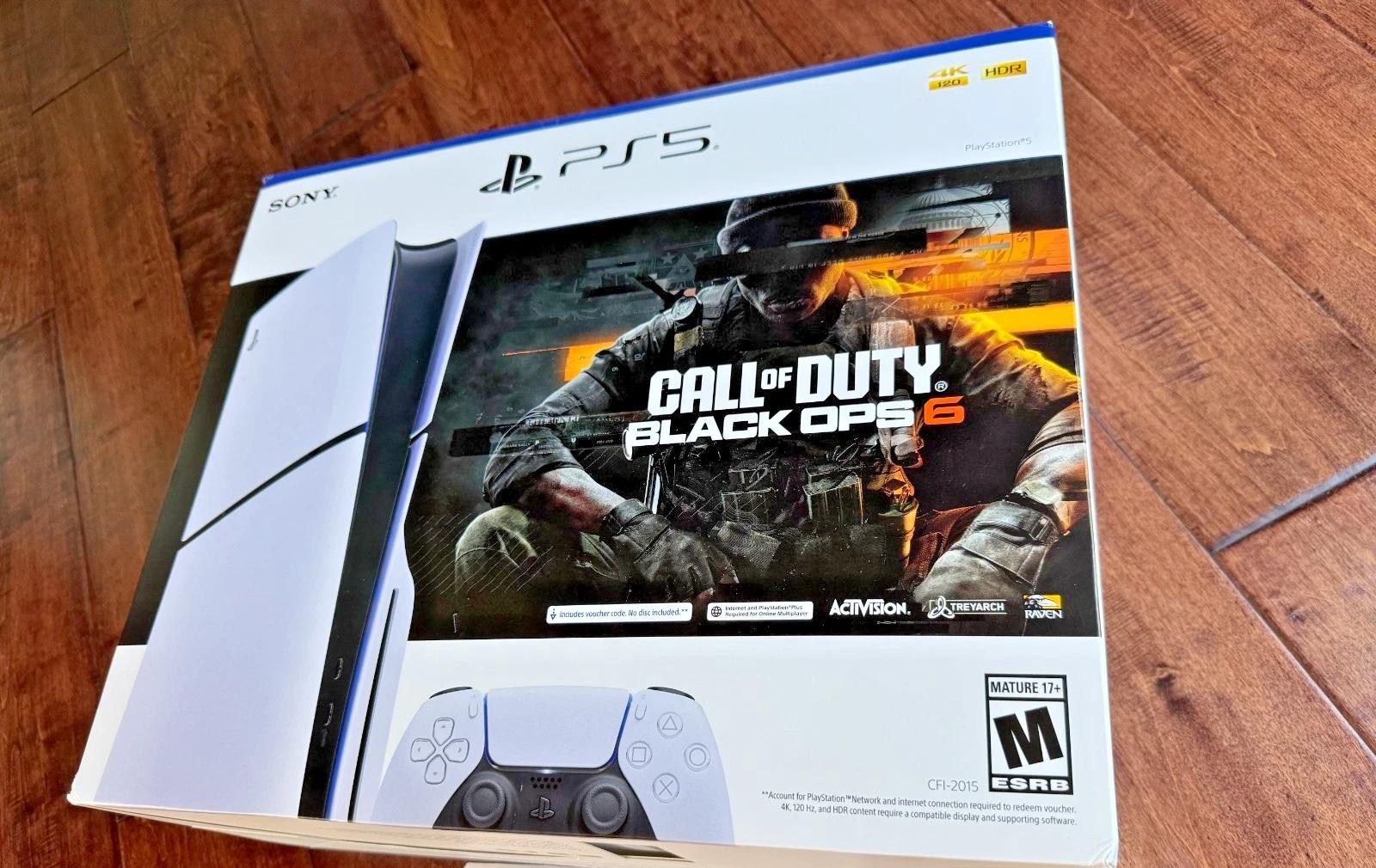 Sony PlayStation 5 Slim Disc Edition Black Ops 6 Bundle