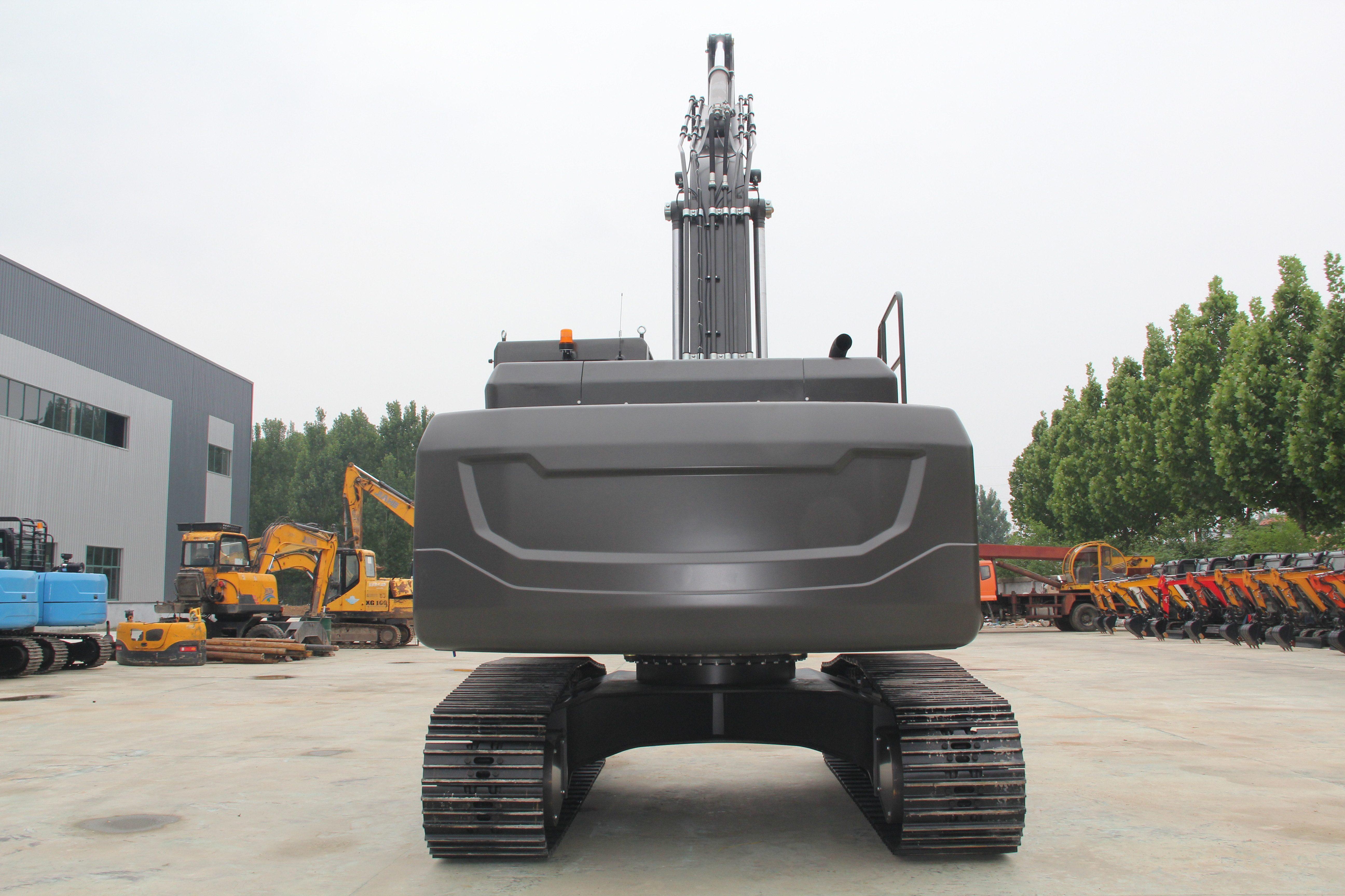 Excavator with attachment options