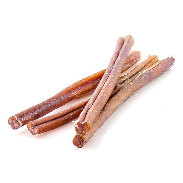 Dried natural beef pizzle bully stick odor free 12 Inch
