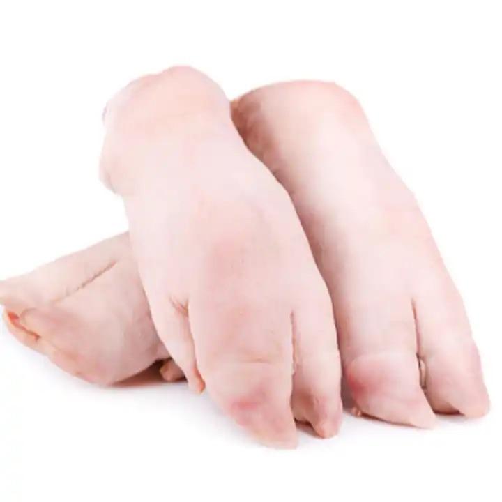 Premium Organic Fresh Frozen Pork Feet Front and Hind Cuts BQF Individually Quick Frozen Vacuum Packed for Maximum Freshness Export Grade Nutritious Pork Product Available in Bulk Wholesale Quantities with Competitive Pricing Suitable for Global Distribution and Food Industry Applications