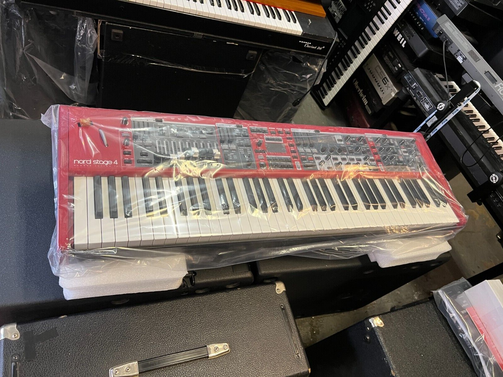Nord Stage 4 HA73 , HA 73 key weighted Triple Sensor keyboard BRAND NEW