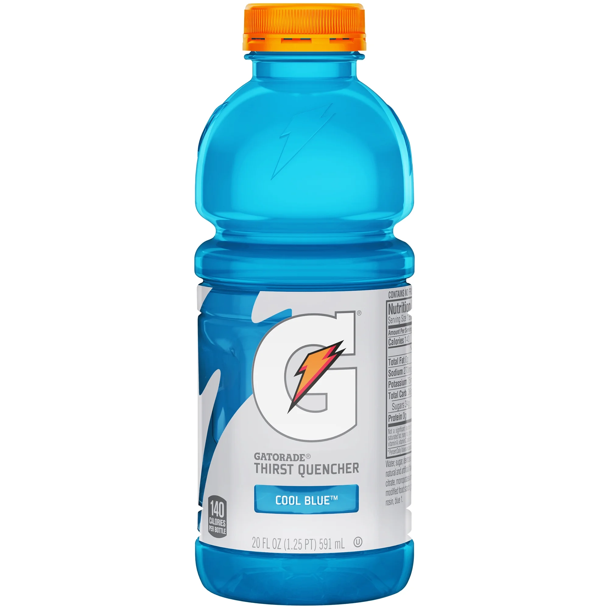 GATORADE COOL BLUE PET, 20OZ/24PK