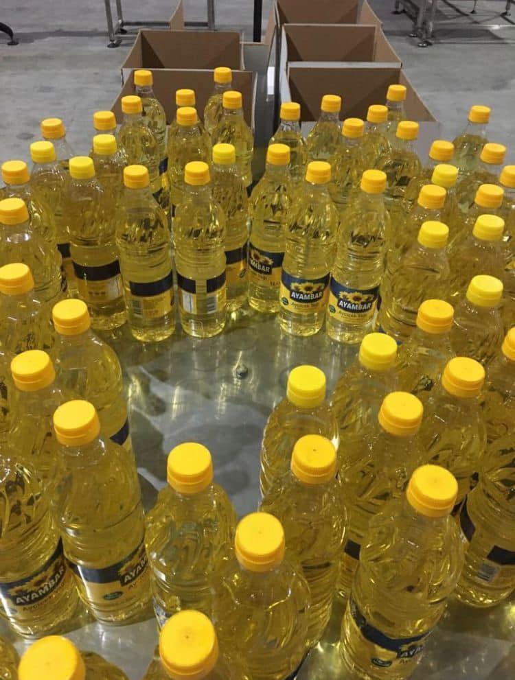 Wholesale Pure 100% Refined Cold Pressed Edible Sunflower Cooking Oil 1L Plastic PET Bottle