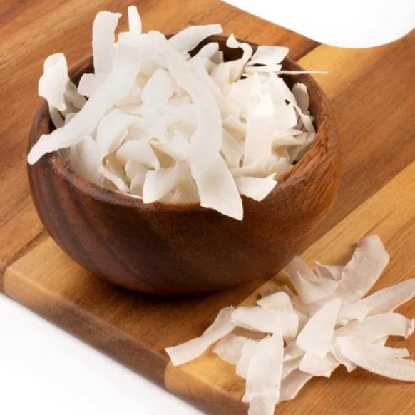 Coconut Flakes Taste Sweet Style Dried Shape Sliced Color Yellow Type Coconut Weight (kg) 1 Origin Thailand Content