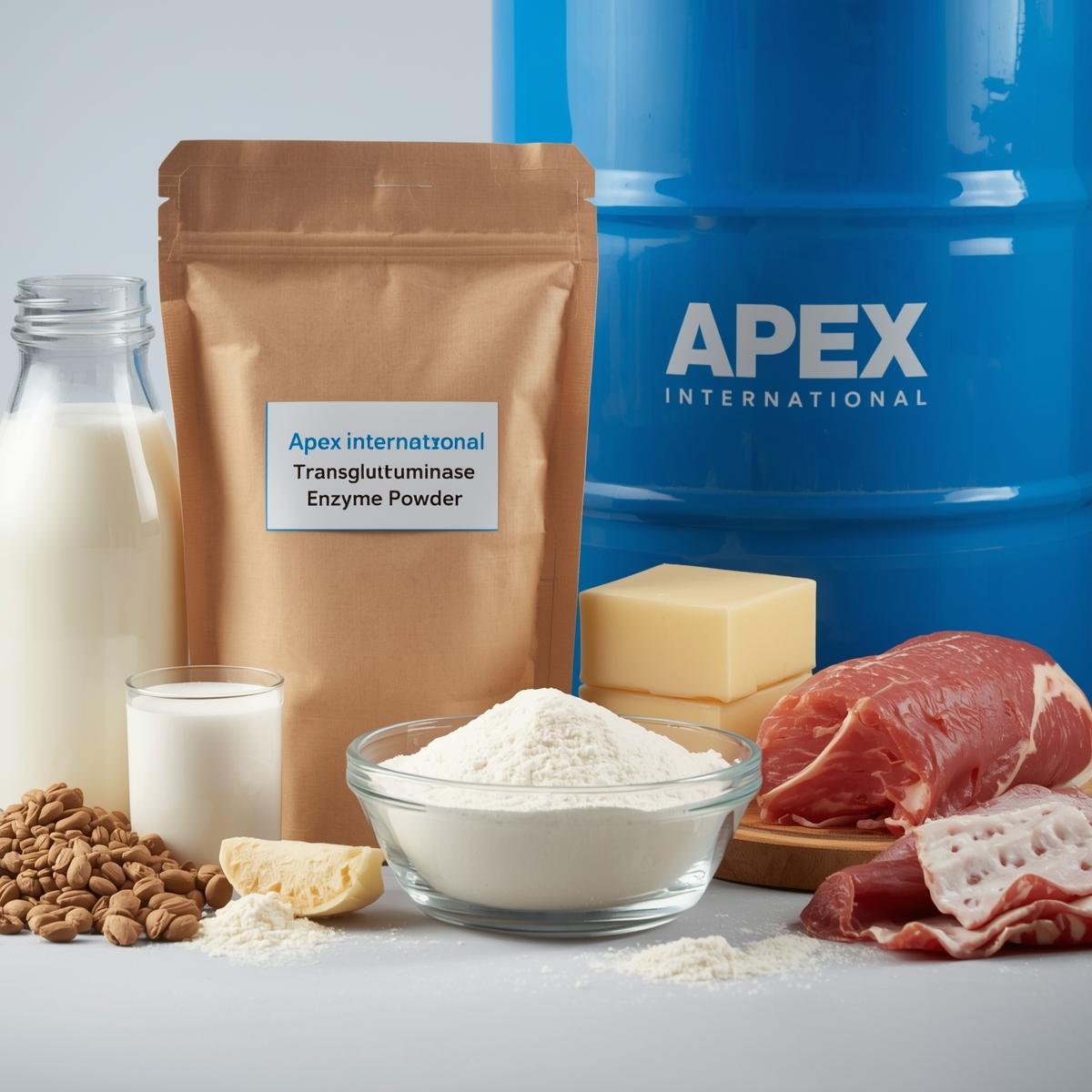 Transglutaminase Enzyme,Industrial Transglutaminase Enzyme, Transglutaminase Enzyme Supplier, Transglutaminase Enzyme Manufacturer, Transglutaminase Enzyme Supplier from India, Transglutaminase Enzyme for Dairy Industry, Dairy Processing Enzyme, Protein Modification Enzyme for Dairy Products, Enzyme for Yogurt & Cheese Processing, Industrial Enzyme Solutions, Food Processing Enzyme, , Enzyme for Industrial Applications, High Performance Transglutaminase Enzyme.