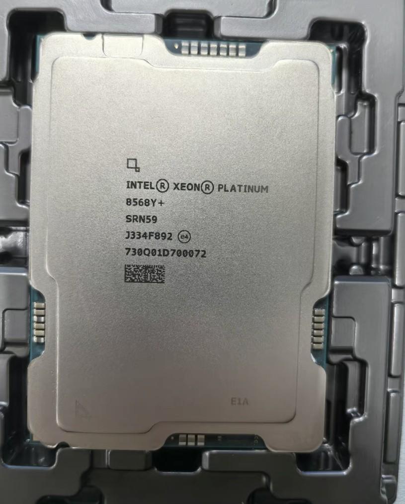 Intel Xeon Platinum 8568Y+ QS Processor LGA4677 48 Cores 96 Threads 2.30 GHz CPU