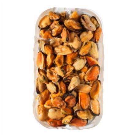 Frozen cooked mussel meat