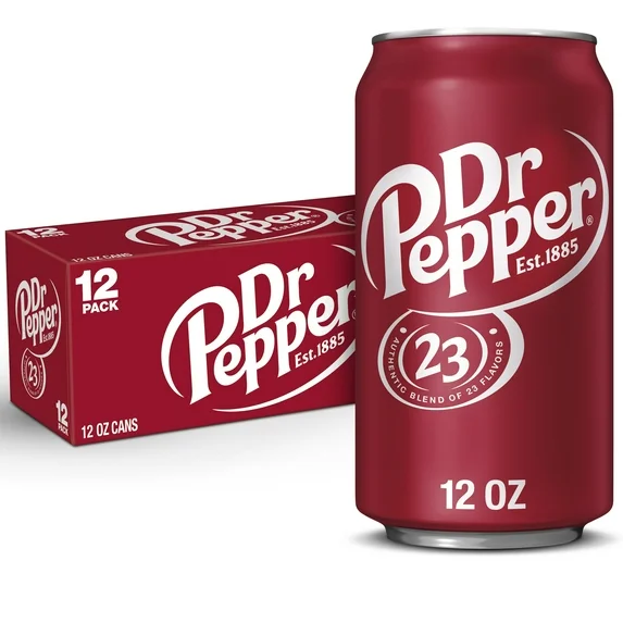 DR PEPPER CN, 12OZ/12PKX2