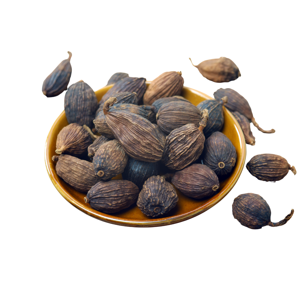 High Quality Bulk Black Cardamom Exporter | Natural Dried Black Cardamom Pods for Culinary Use, Spice Blends, Food Industry, Seasoning Production, Private Label & Wholesale Supply
