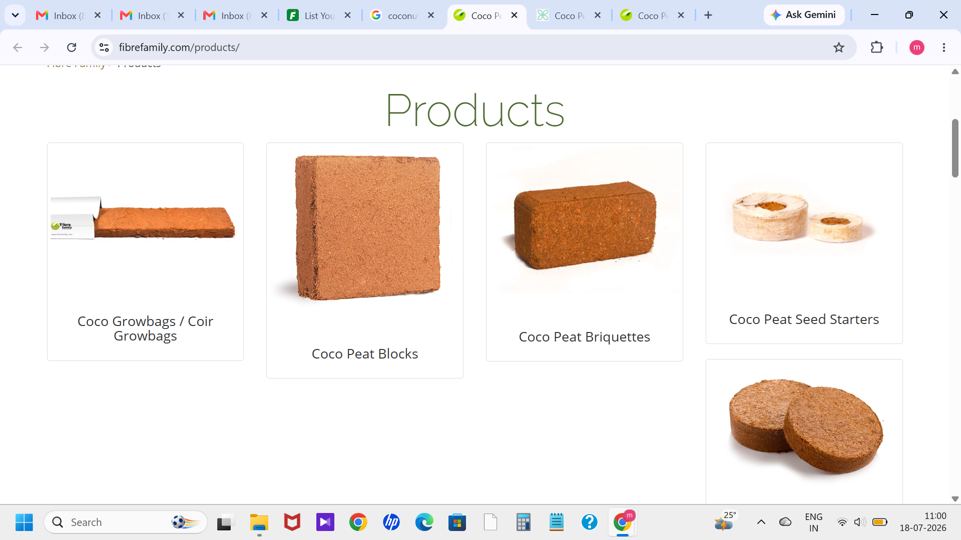 COCONUT PEAT