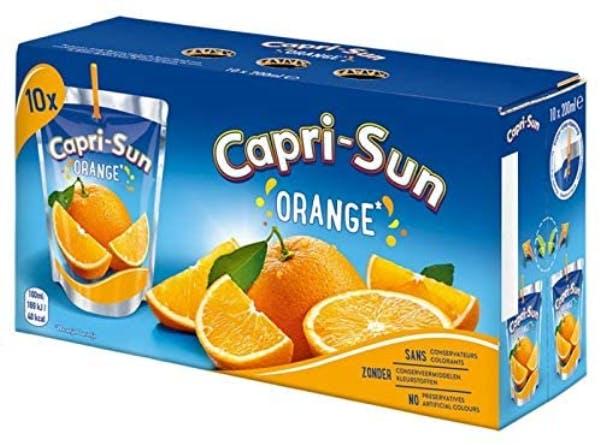Capri-Sun Orange 200 ml – Classic Orange Fruit Drink