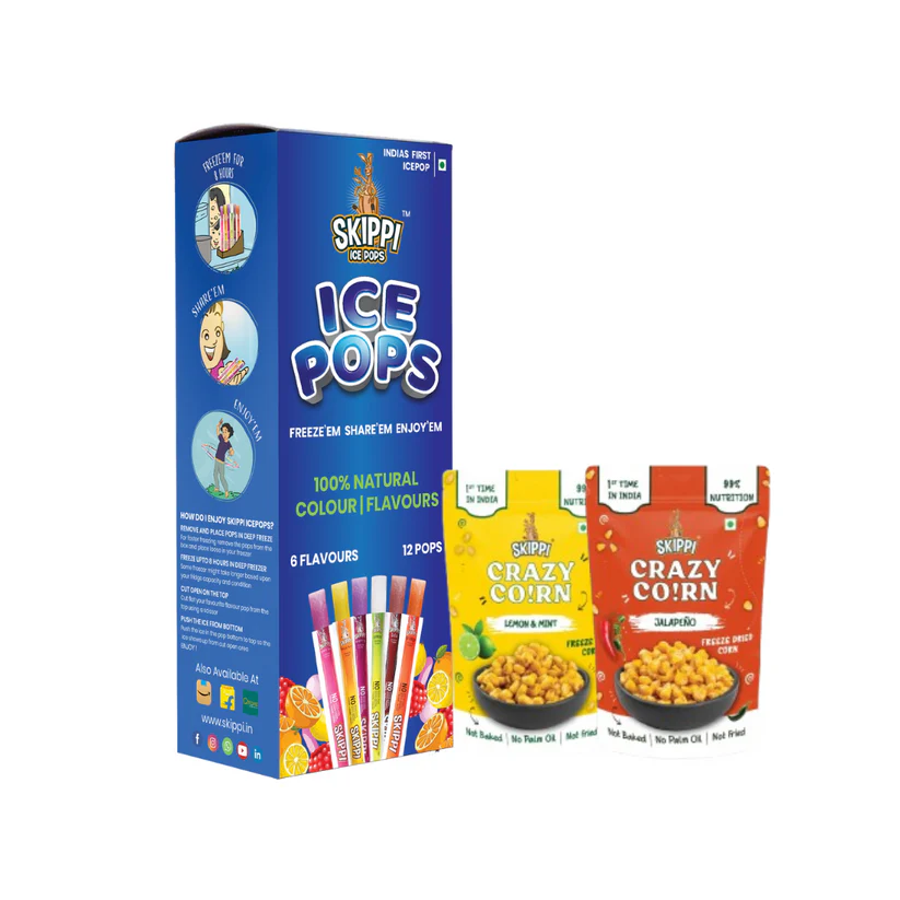 All Variants of Skippi Ice Pops
