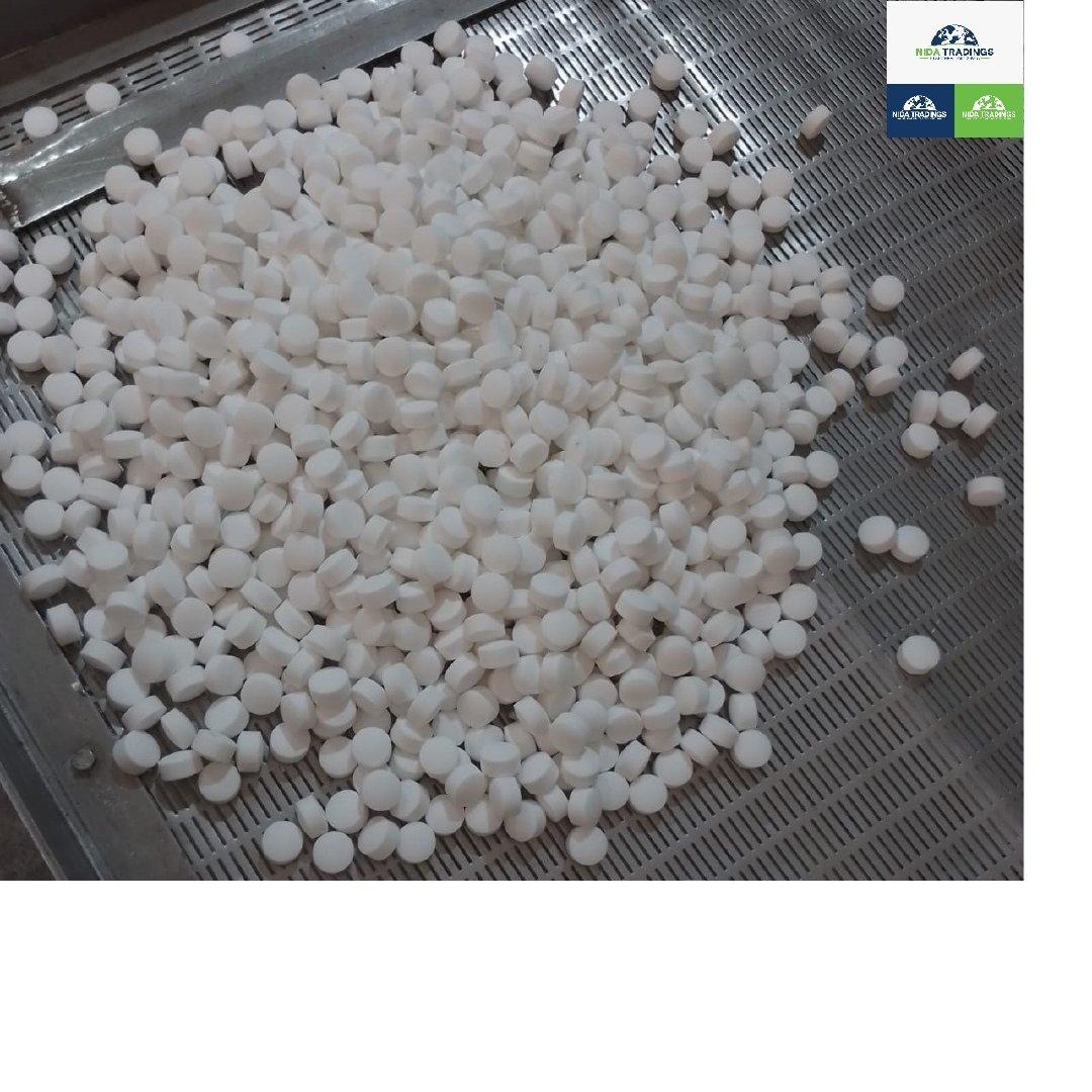 Water Softener salt tablets Packaging 25kg pp Delivery Form Other Particle Size 2 To 6 Mm Moisture Content 0.6% Max Weight > 25 kg to 1000 kg
