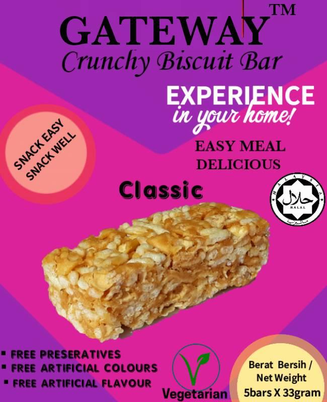 Crunchy Biscuit Bar
