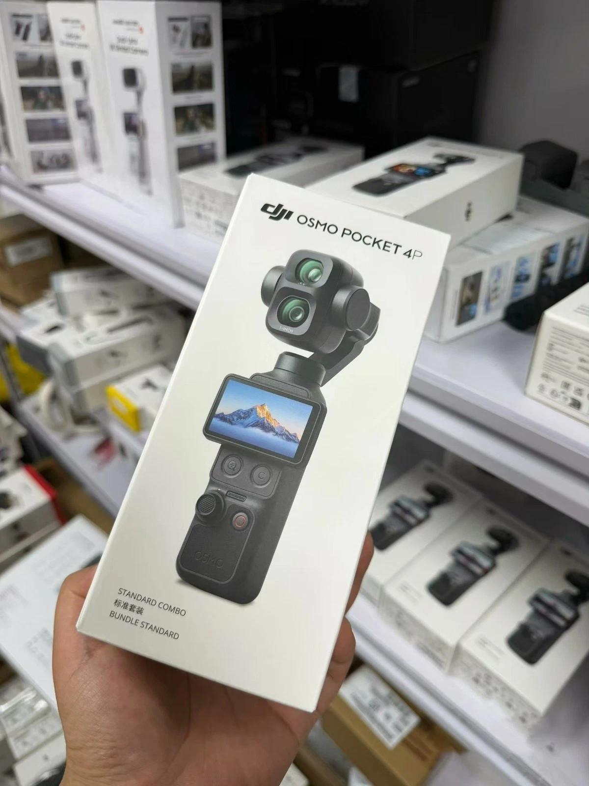 NEW DJI Osmo Pocket Four Pro(4P) Standard Combo Handheld Stabilizer Camera 
