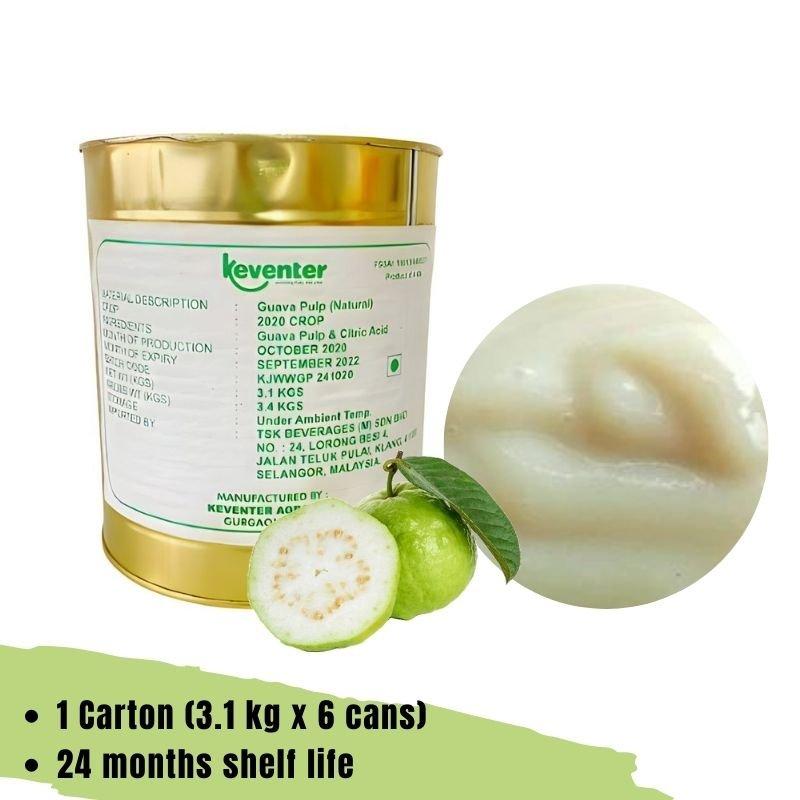 Keventer White Guava Juice Concentrate Halal Certified Flavored