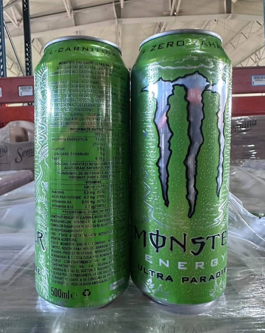 CLASSIC ENERGY DRINK MONSTER ENERGY 500ML ZERO SUGAR FLAVORS CONSISTENT SUPPLY ENERGY DRINKS