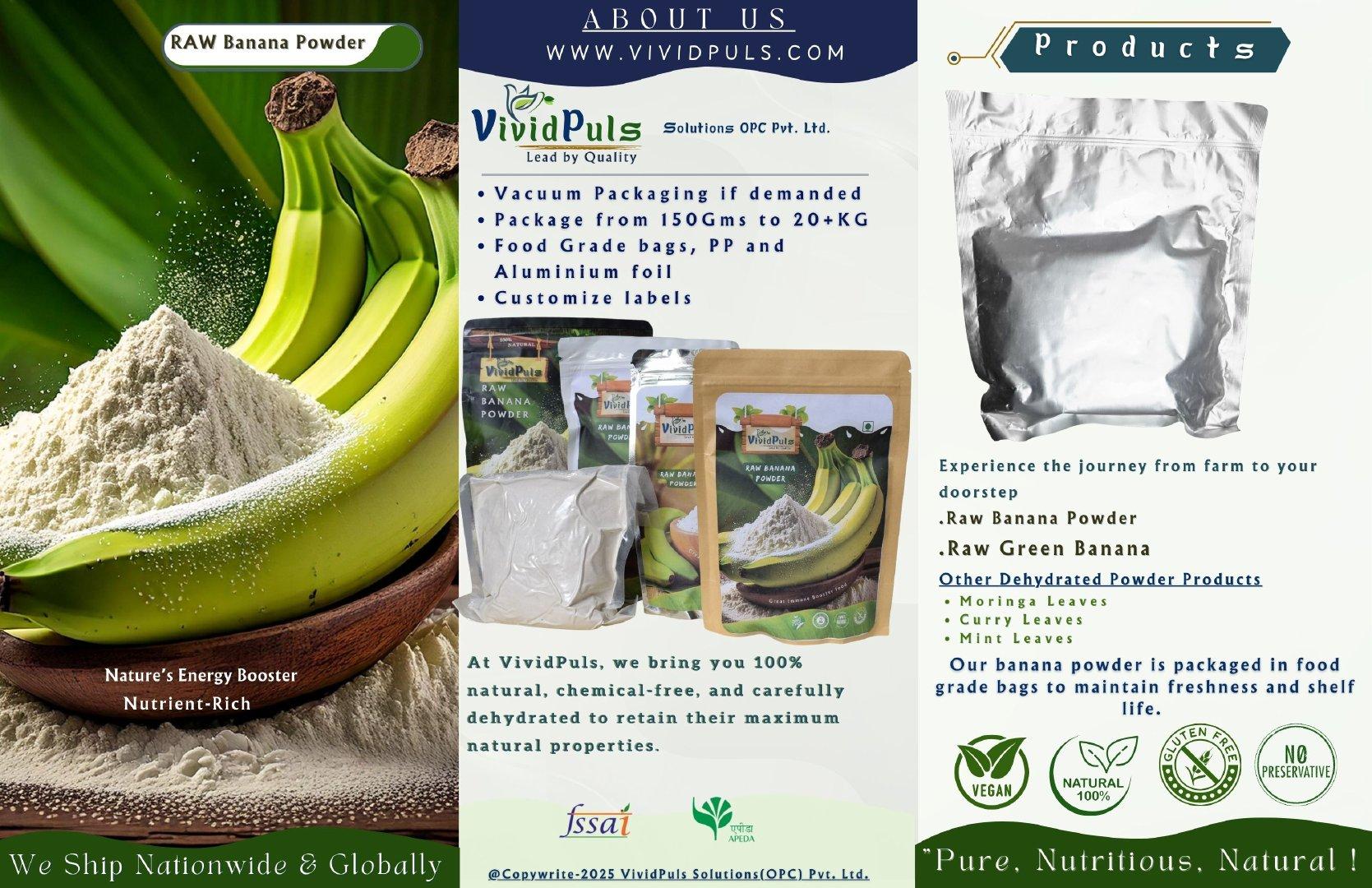 Banana Powder Production