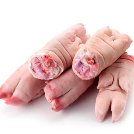 100% Wholesale Frozen Pork Hind Feet Pig Feet Low-Fat BQF Processed in Box Packaging
