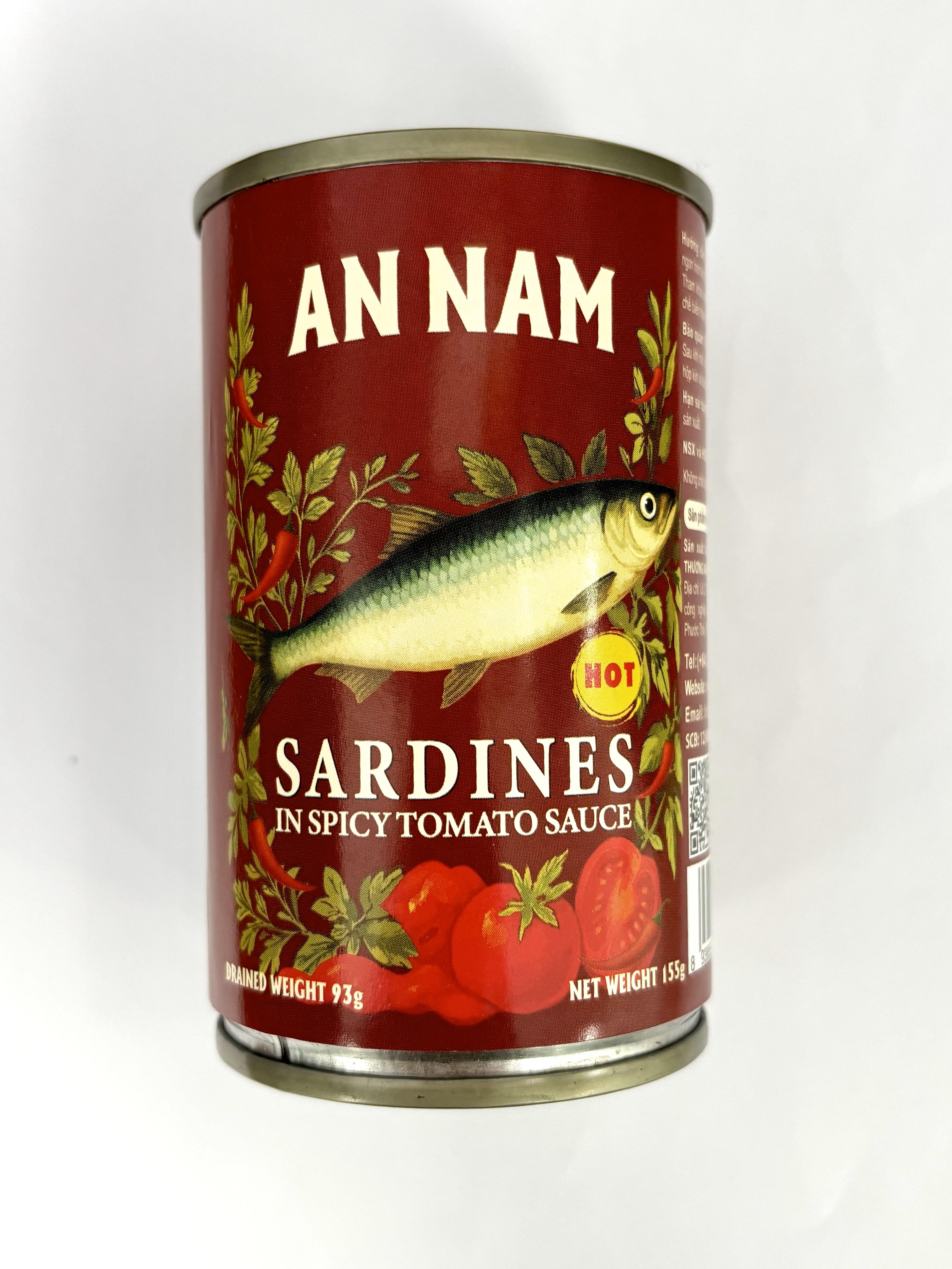 Sardine in Spicy Tomato Sauce (155g/can)