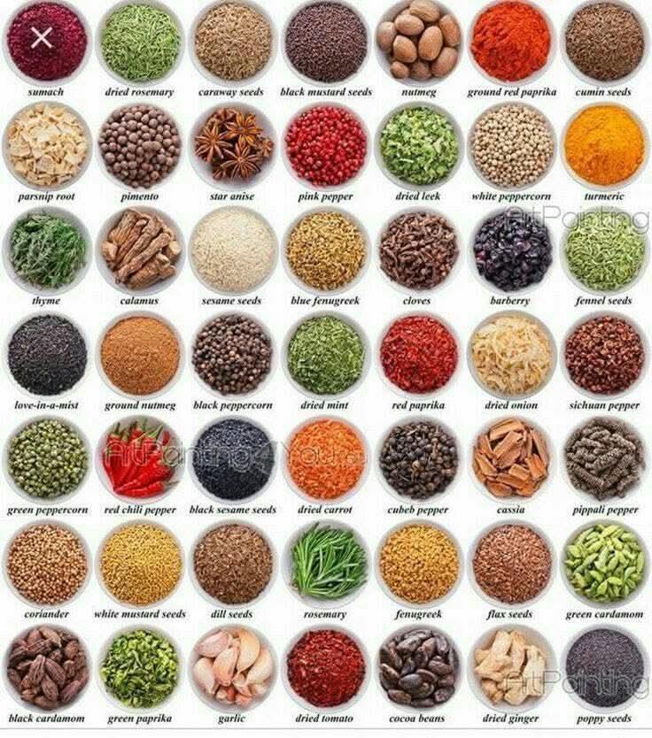 Cumin, black pepper, hibiscus, anise, fennel, fenugreek, spices, and herbs are available in bulk at wholesale prices. 