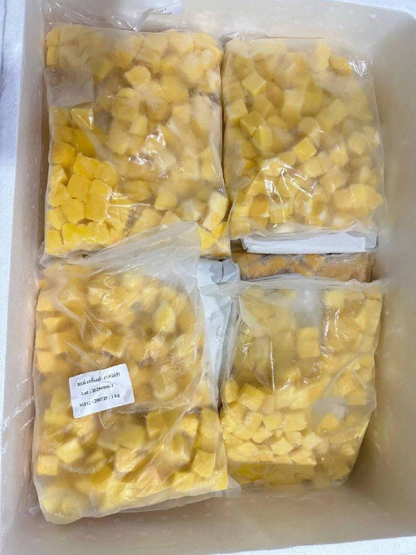 Frozen Mango From Thailand Sweet Delicious and Perfect Ripeness. Ready for immediate shipment