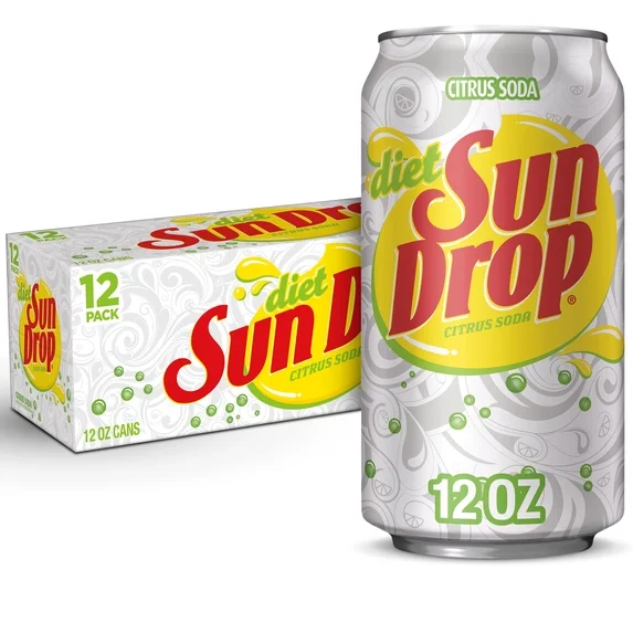 SUN DROP DIET CN, 12OZ/12PKX2