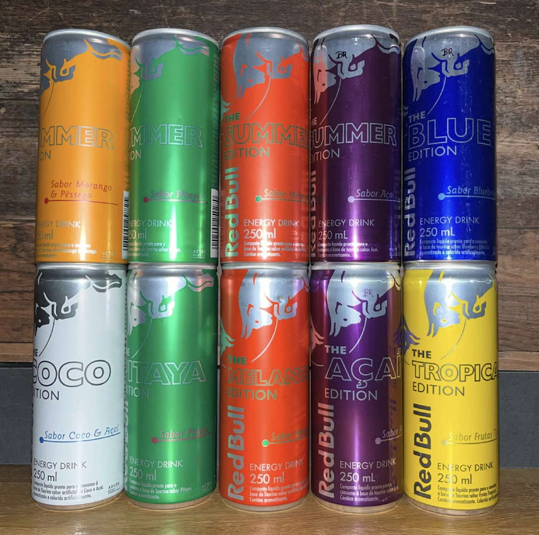 CERTIFIED DISTRIBUTORS OF RED BULL ENERGY DRINK 250ml BRAND SUMMER EDITION VARIETY FLAVORS READY EXPORT