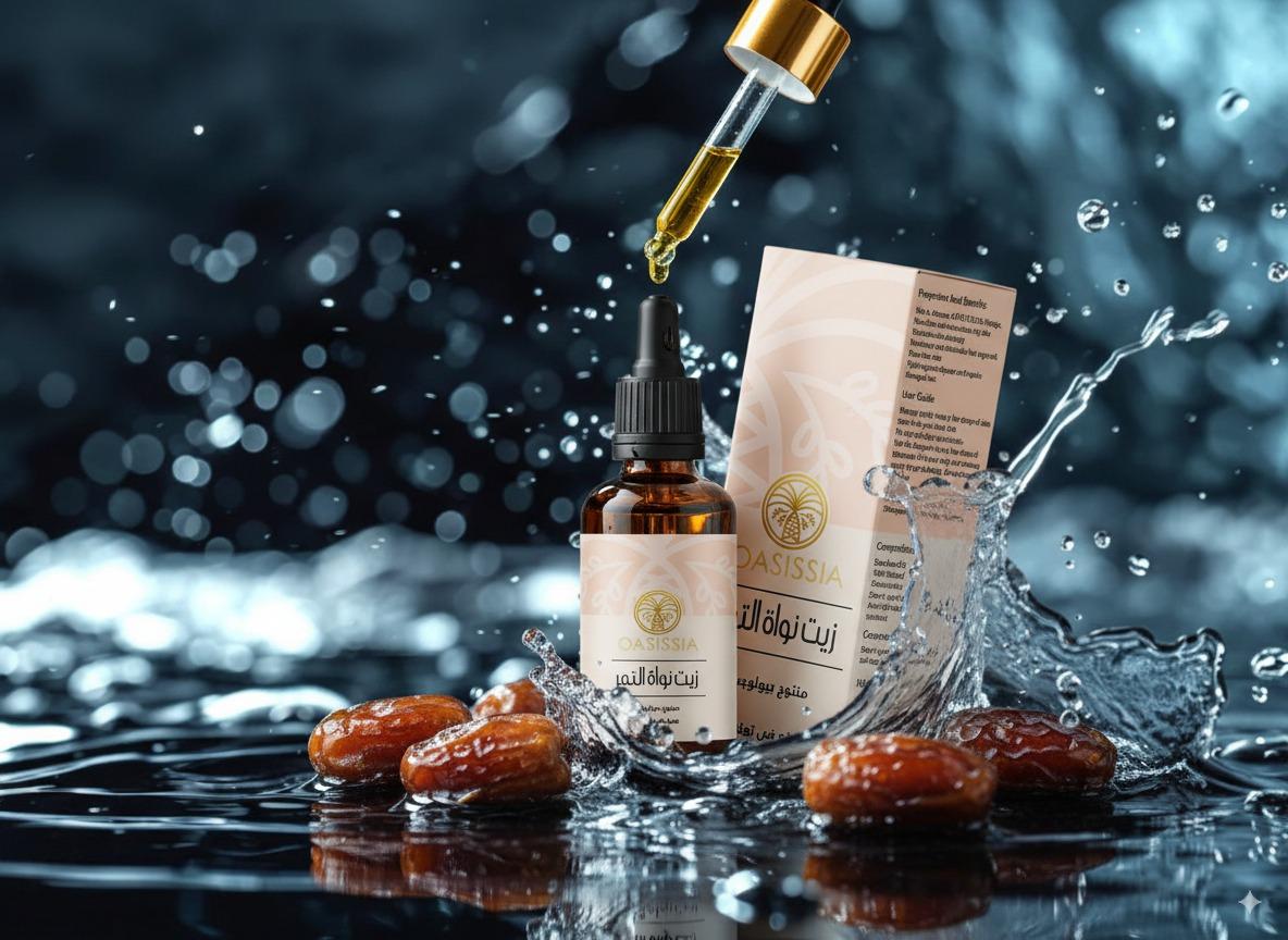 Date Kernel Oil Bottle