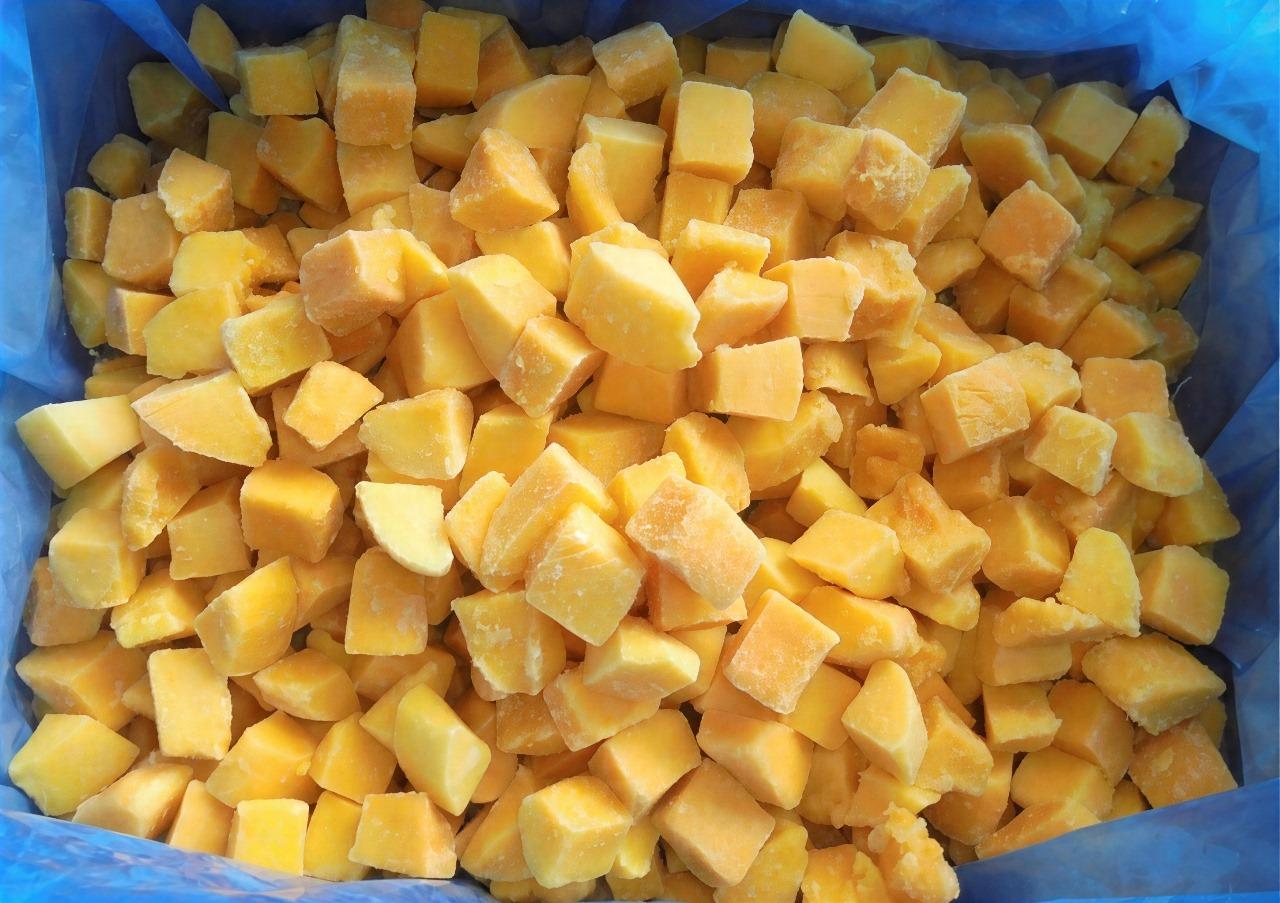 Mango Fruit Slice Close-up