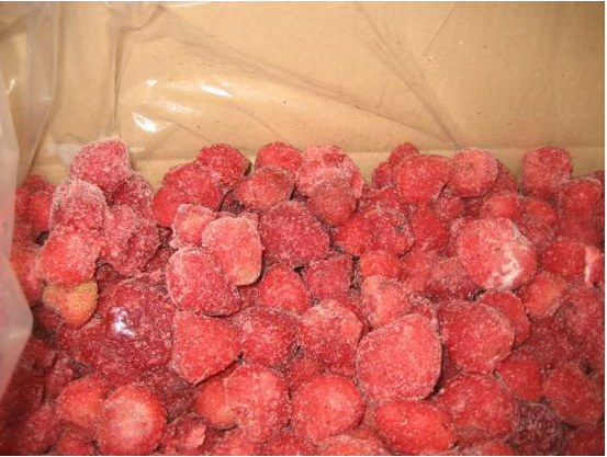 Frozen fruits and vegetables – product photo, product description