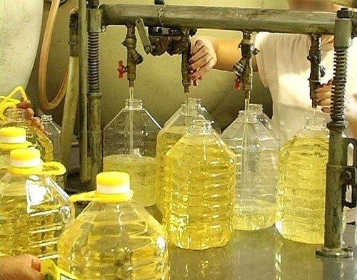 Sunflower Oil View