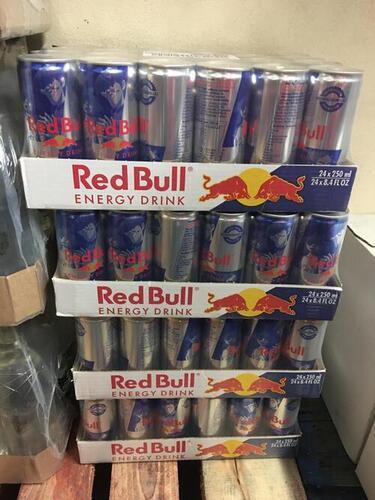 Energy Drinks like Redbull,Monster Size 250ml (8.4 Fl Oz) Cans Ph Level Around 3.5 (acidic) Calories 110-140 Kcal Per