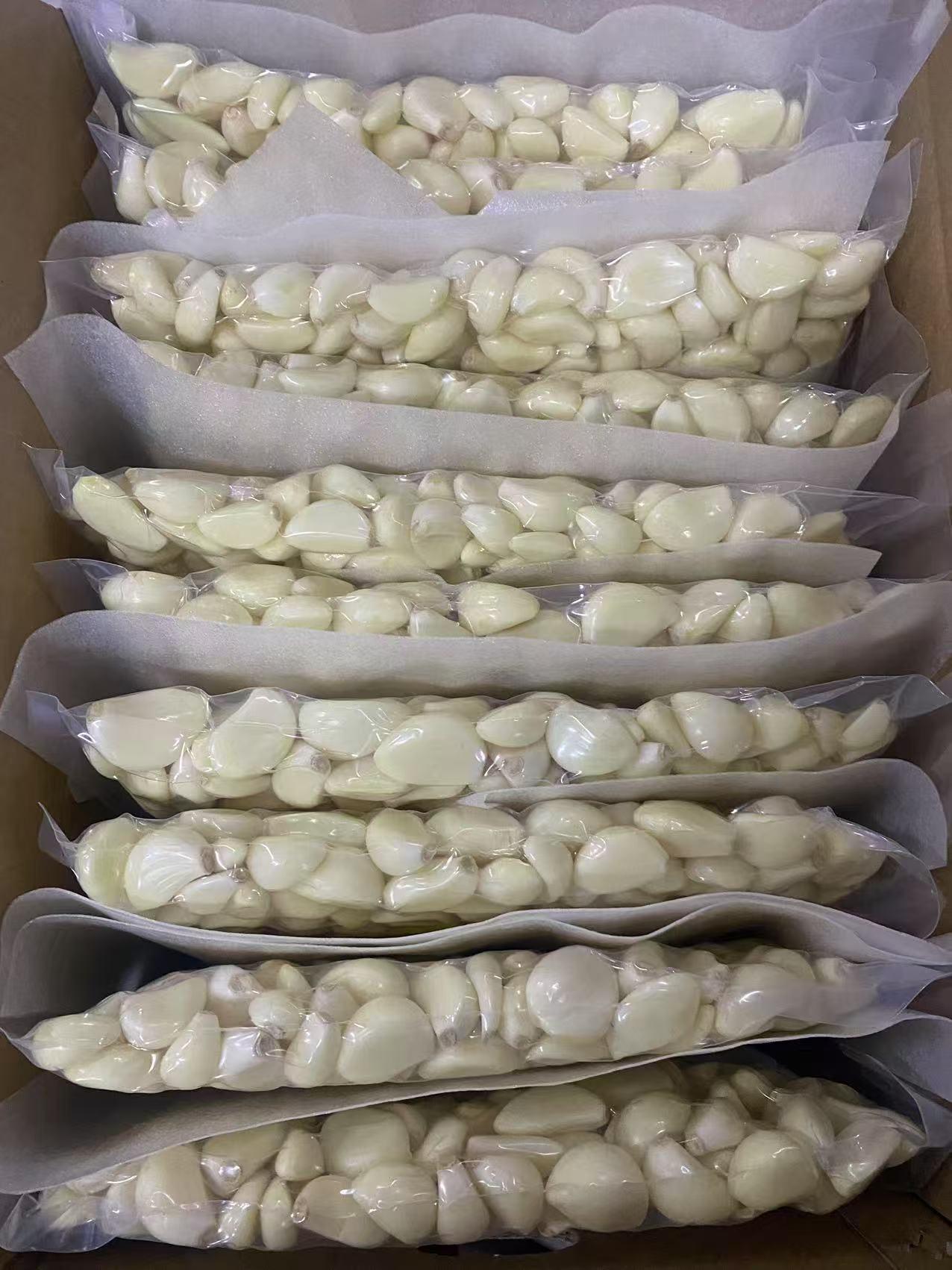 Peeled Garlic Production