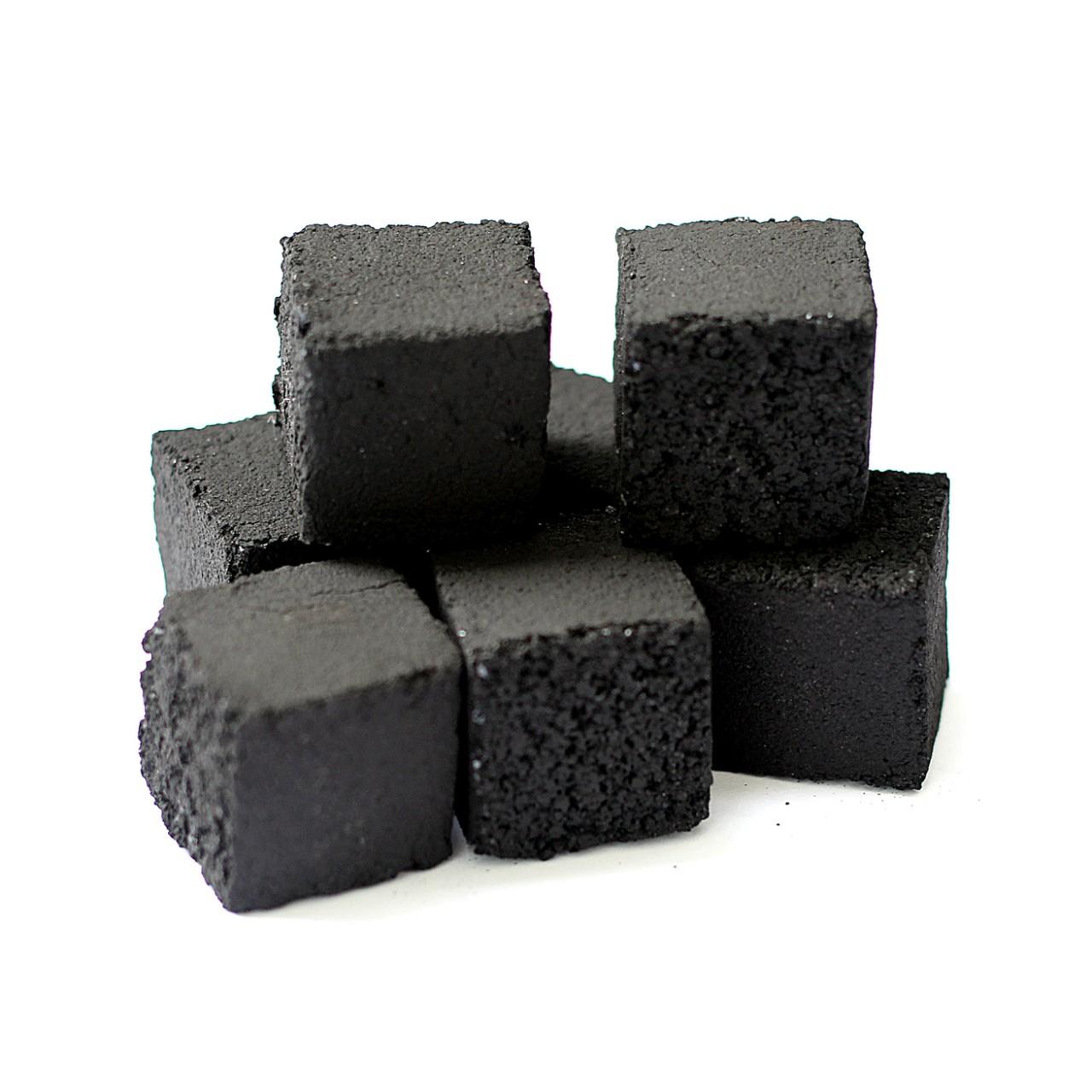 Premium Coconut Charcoal With Smooth Surface Coconut Charcoal Packed For Easy Storage And Bulk Distribution