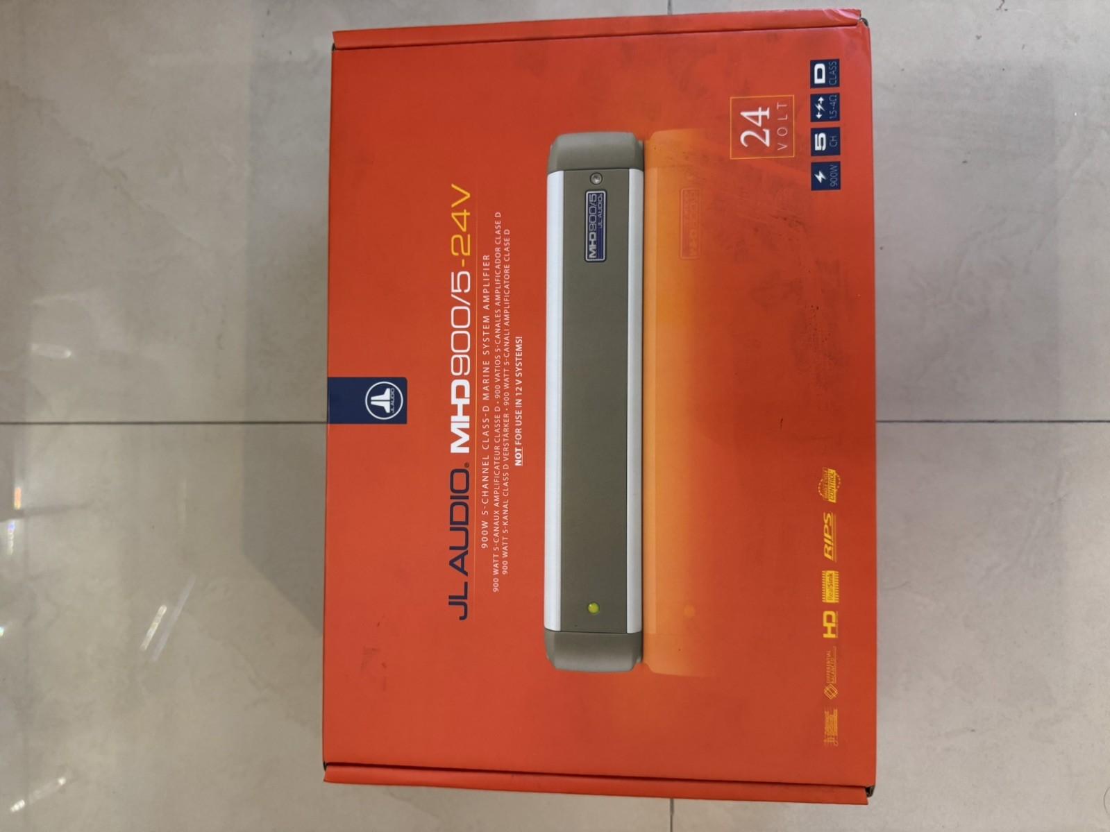 SMART-JL Audio MHD900/5-24V 5-channel marine amplifier for 24-volt systems