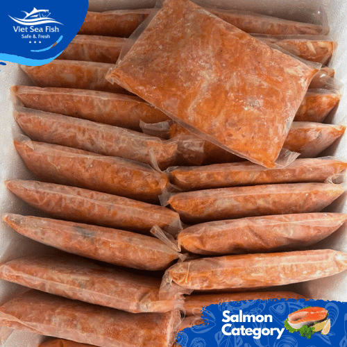 Processed Minced Salmon