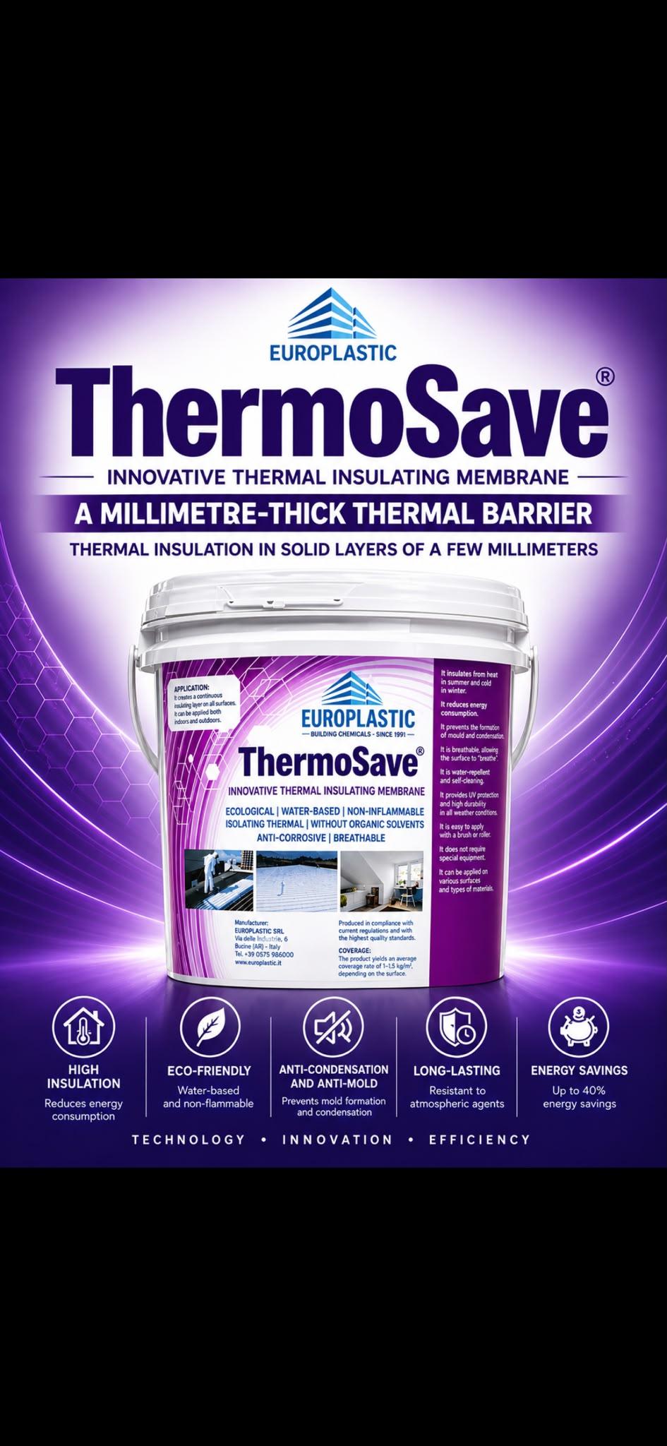 Thermosave innovative thermal insulating 