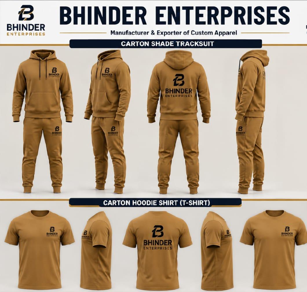 cotton track suit +shirt