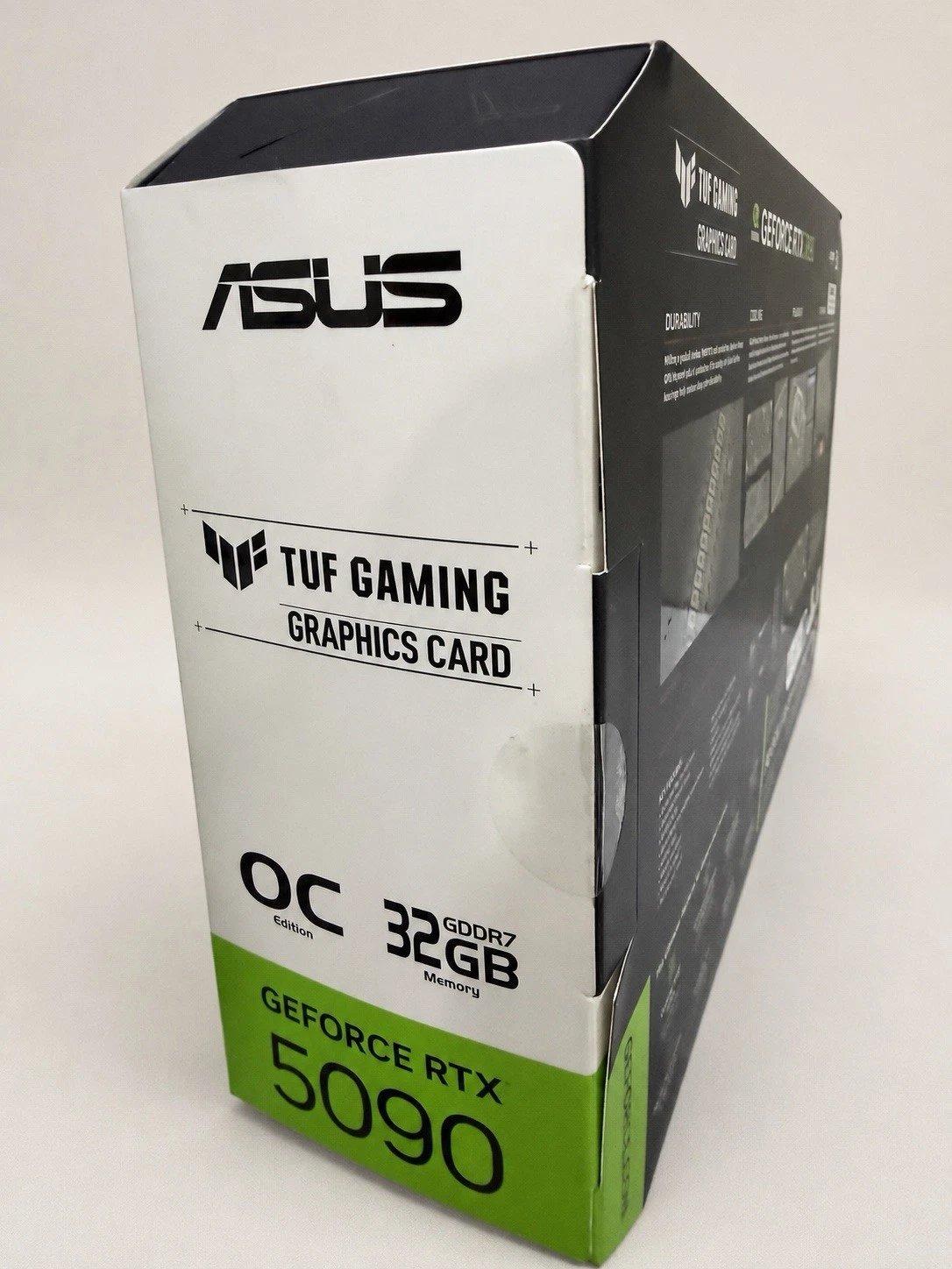 ASUS TUF Gaming GeForce RTX 5090 OC 32GB GDDR7 Graphics Card