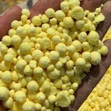 Sulphur Granular 99.9% Purity Industrial Use