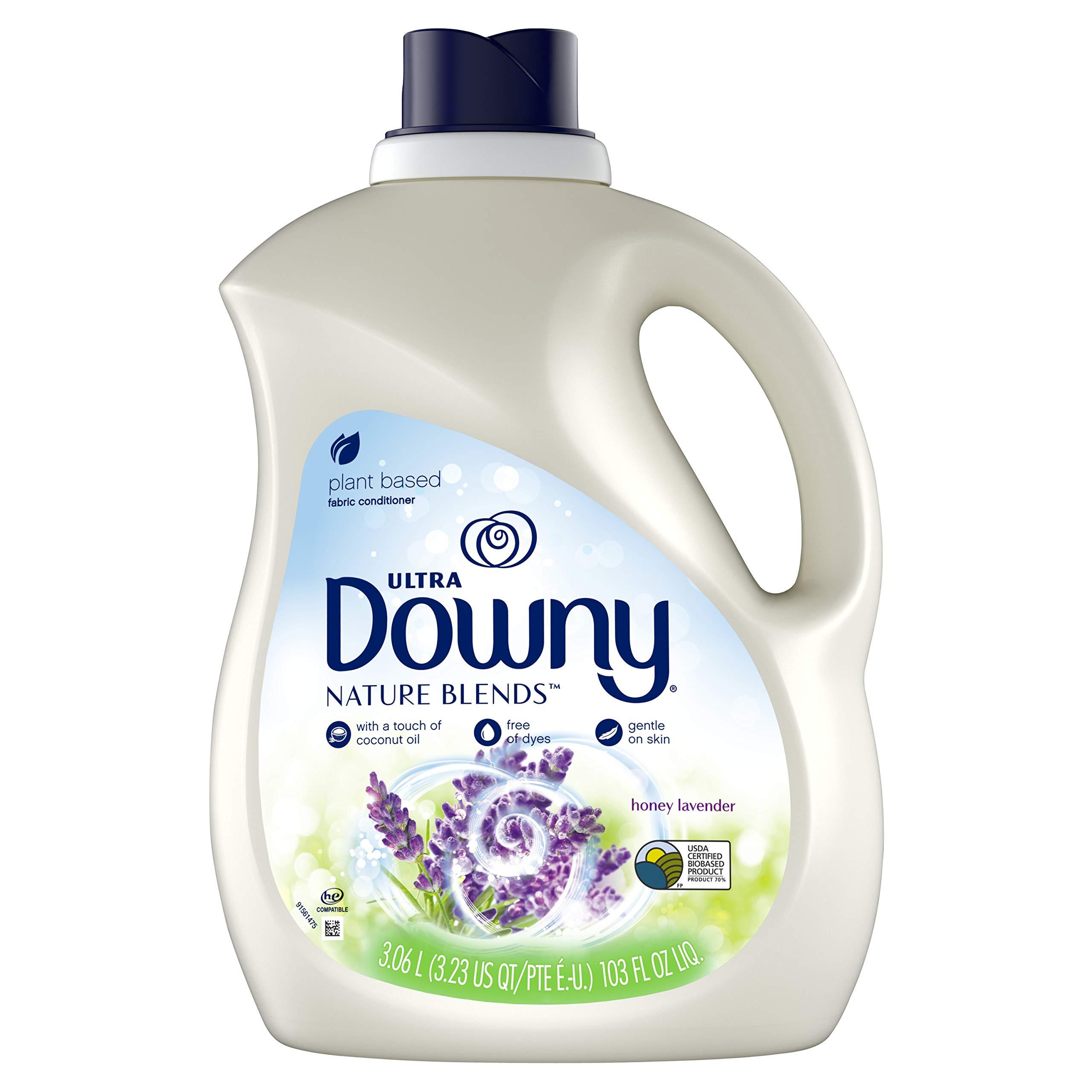 Downy Ultra Soft + CALM Lavender and Vanilla Bean Fabric Softener Liquid 138 Loads 93 -fl oz For Export