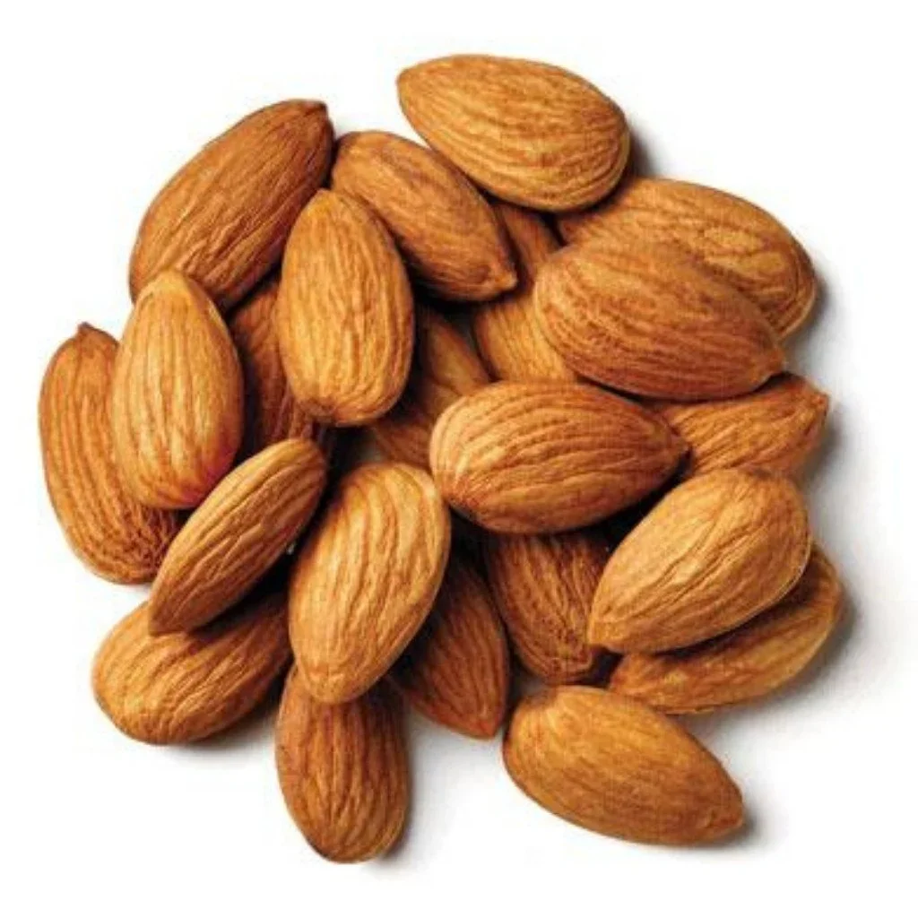 RAW ALMONDS FOR SALES Grade 1 Fat 14 G Size 8MM Style dry Variety AD Feature AD Content 10 Fiber 3.5 G Protein 6 G Flavor GOOD