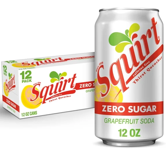 SQUIRT ZERO SUGAR CN, 12OZ/12PKX2