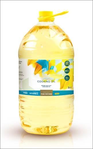 Sunflower Oil Product Display