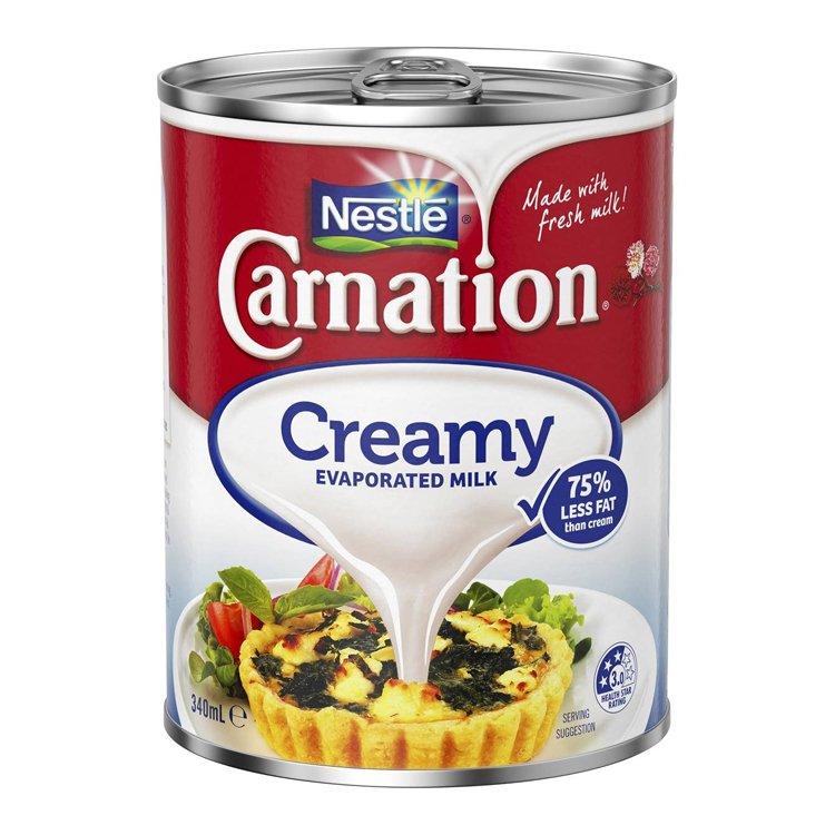 Carnation evaporated milk available for confectionery and cooking applications